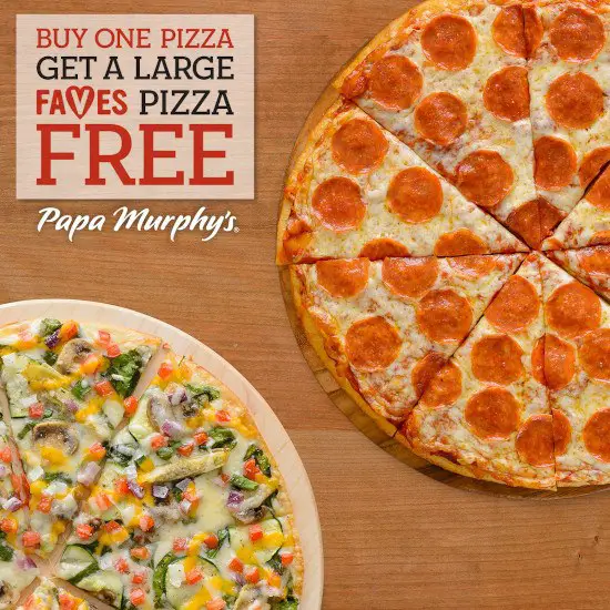 Free Pizza at Papa Murphy's