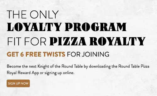 Round Table Free Pizza