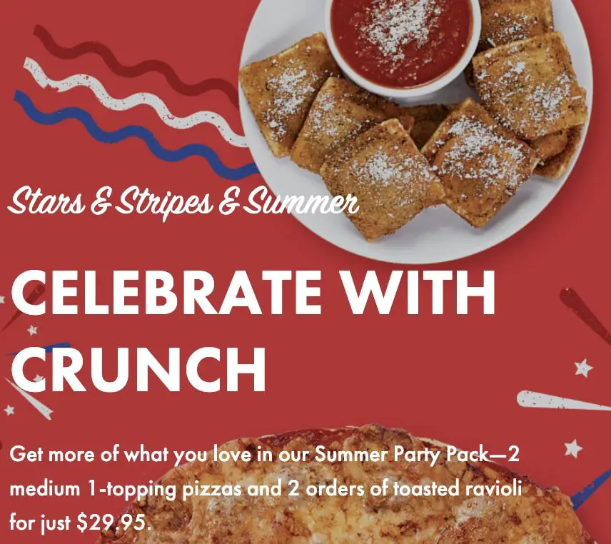 Imo's Pizza Special 4th of July food deals