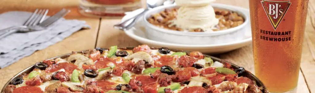 BJ's Brewhouse National Sausage Pizza Day Deals