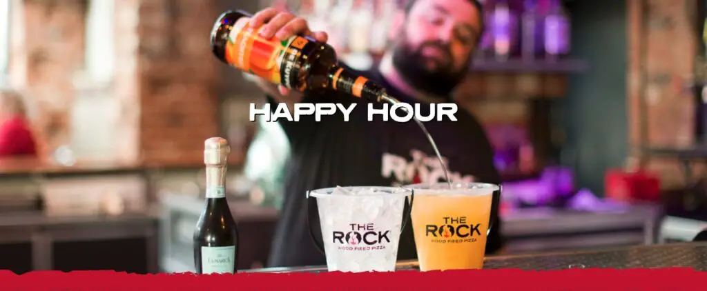 The Rock Wood Fired Pizza Friday Restaurant Deals and Happy Hour