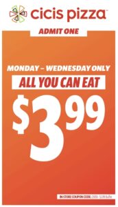 Winning WEDNESDAY Pizza Deals &amp; Specials to get in 2024