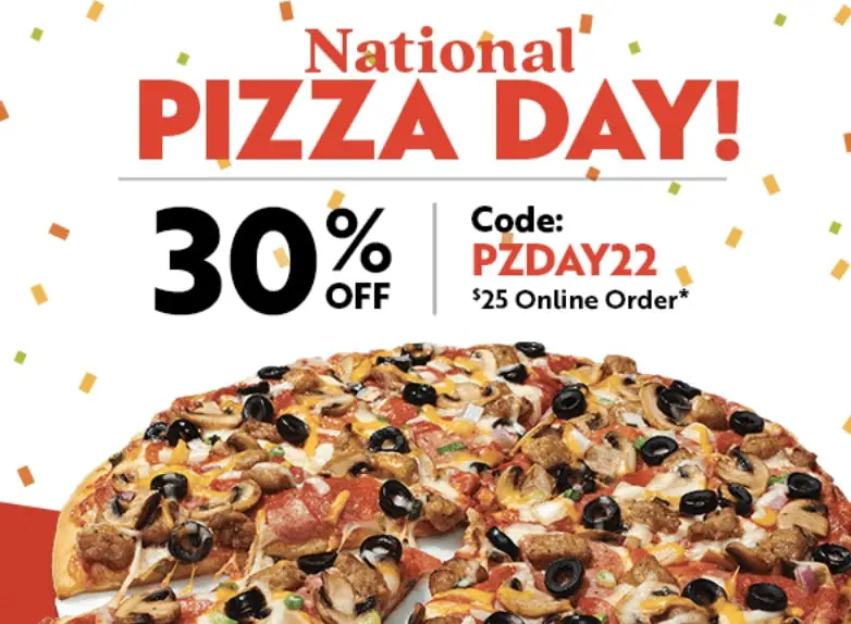 30 National Pizza Day Deals 2022 (BEST Day Ever) Slice the Price