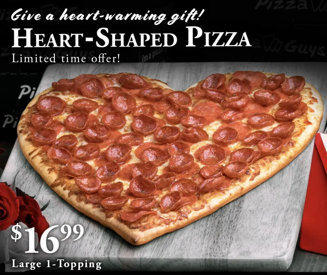 45 Valentine's Day Pizza Deals 2022 (Love at First Bite) Slice the Price