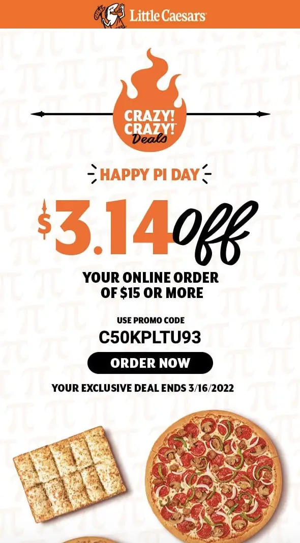30 Pi Day Pizza Deals 2022 (Get Ready Pizza Nerds!) Slice the Price