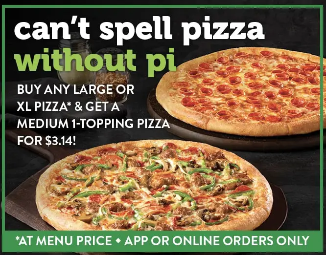 30 Pi Day Pizza Deals 2022 (Get Ready Pizza Nerds!) Slice the Price