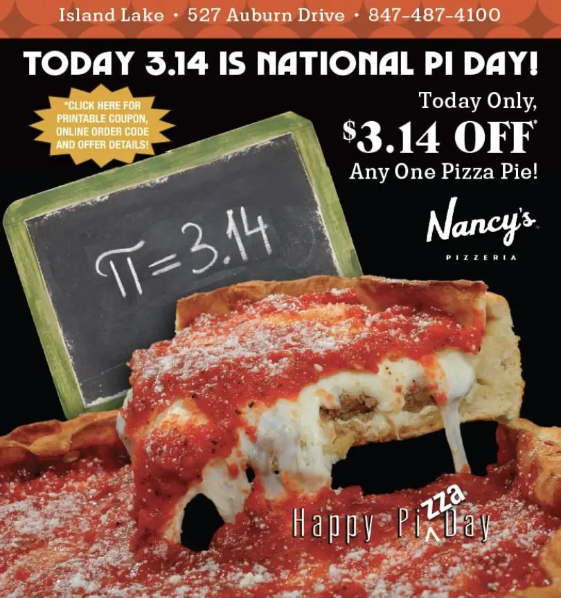 30 Pi Day Pizza Deals 2022 (Get Ready Pizza Nerds!) Slice the Price