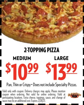 East of Chicago National Pizza Week Deals