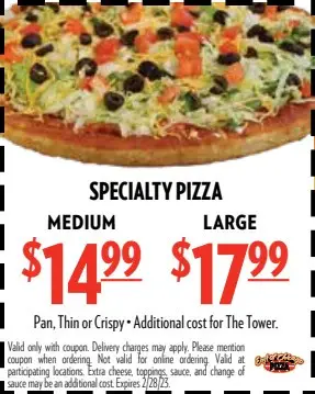 East of Chicago National Pizza Week Deal