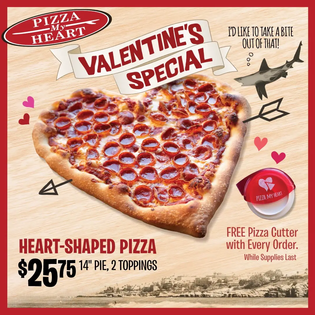 Pizza My Heart Valentine's Day Get 14