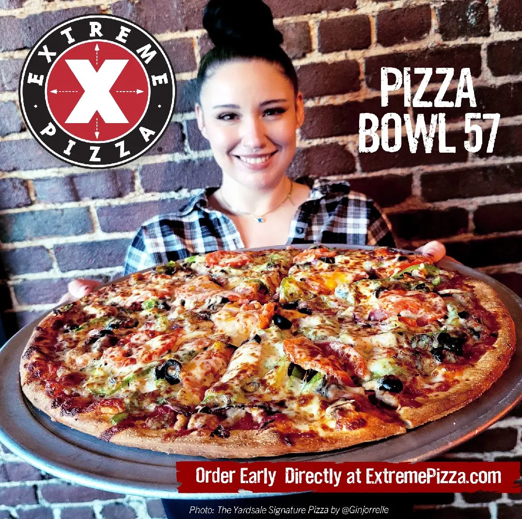 Extreme Pizza Super Bowl Get a FREE 12