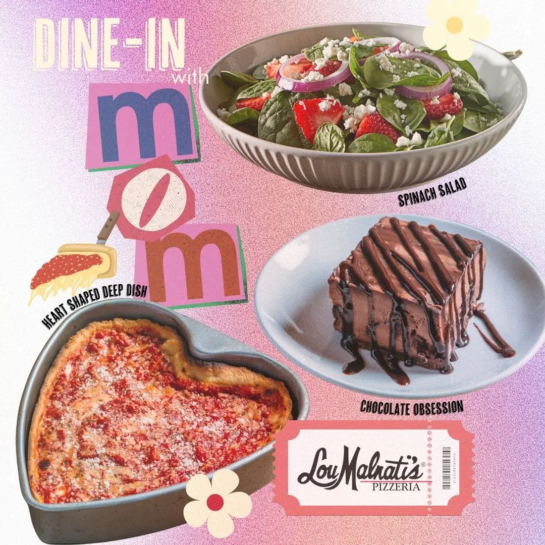 Lou Malnati's Mothers Day Order a Heart-Shaped Deep Dish on Mother's Day