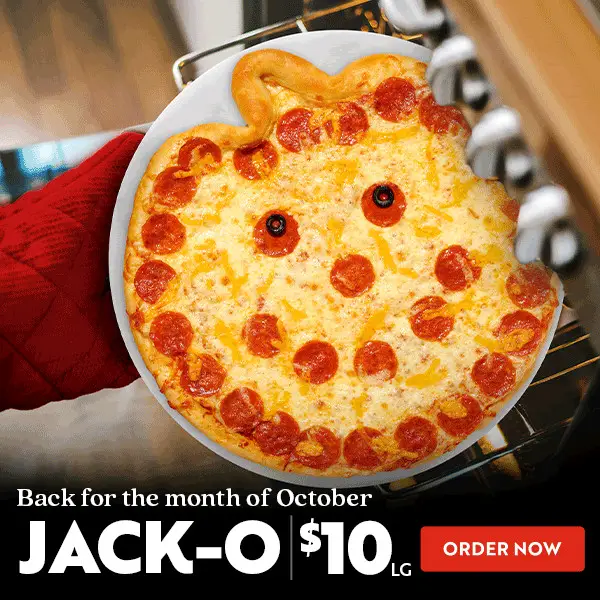 Papa Murphy's Pizza Halloween Halloween Special: Jack-O Party Large Pizza for $10