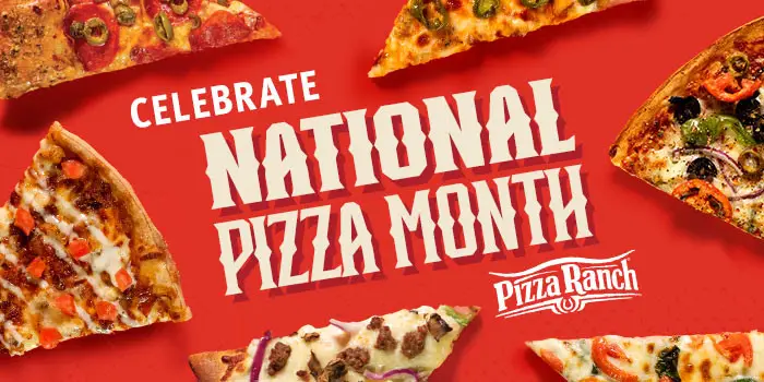 Pizza Ranch National Pizza Month [Happy National Pizza Month] Enjoy Adult Buffets for $9.99