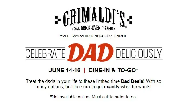 Grimaldi's Father's Day Get 16