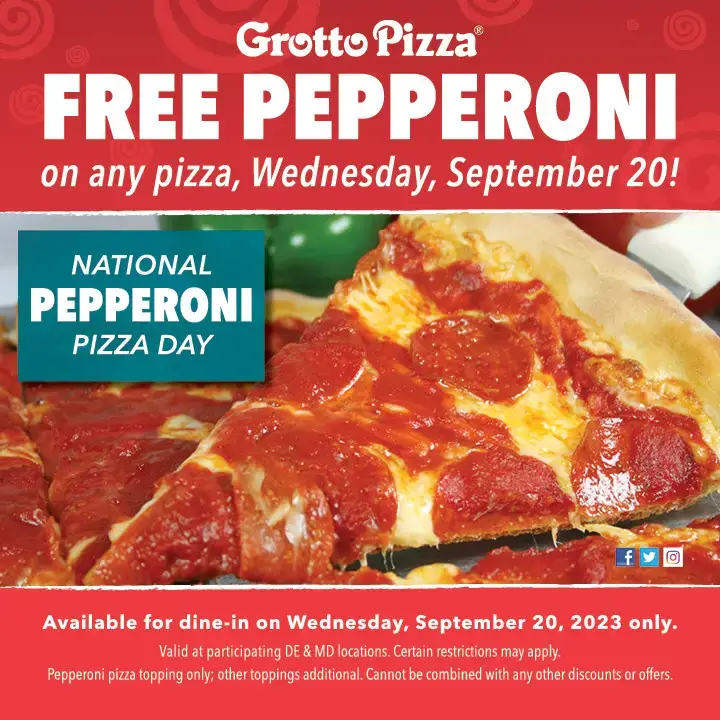 National Pepperoni Pizza Day Coupons Grab a Slice of Deals National Pepperoni Pizza Day 2025 Deals