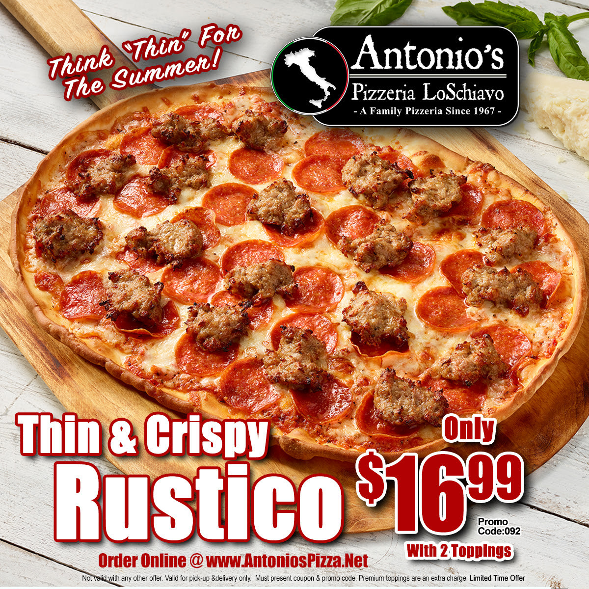 10 Off Antonio's Pizza Coupons, Promo Codes & Deals (Aug 2024)