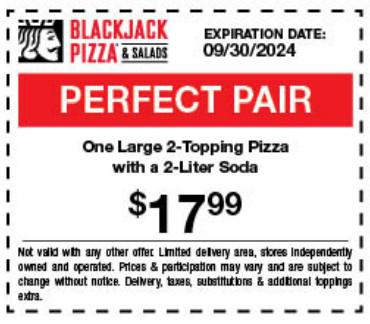 15% Off Blackjack Pizza Coupons, Promo Codes &amp; Deals (Jul 2024)