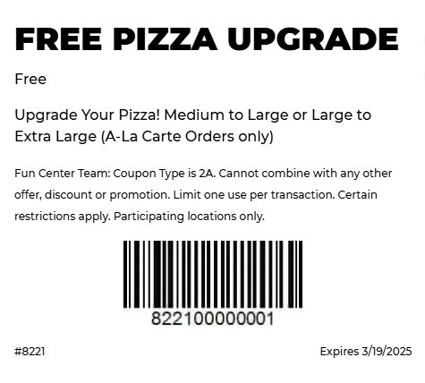 30% Off Chuck E. Cheese Coupons &amp; Deals (Mar 2025)