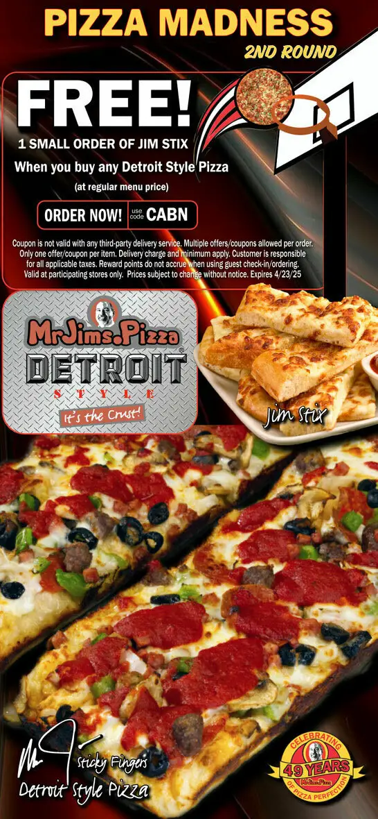50% Off Mr. Jim's Pizza Coupons &amp; Deals (Apr 2025)