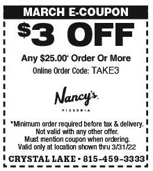 15% Off Nancy's Pizza Coupons, Promo Codes &amp; Deals (Mar 2022)