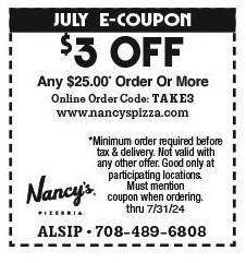 25% Off Nancy's Pizza Coupons, Promo Codes &amp; Deals (Jul 2024)