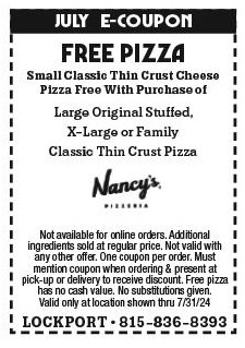 25% Off Nancy's Pizza Coupons, Promo Codes &amp; Deals (Jul 2024)