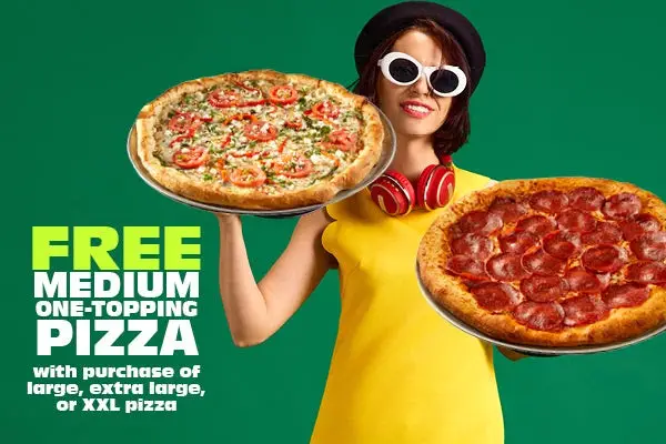 Pizza Schmizza National Pizza Week Get a FREE Medium 1-Topping Pizza w/ Pizza Order