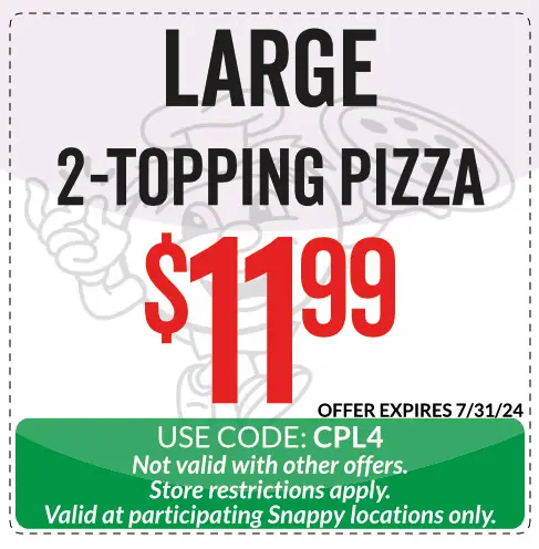 $3 Off Snappy Tomato Pizza Coupons, Promo Codes & Deals (Jul 2024)